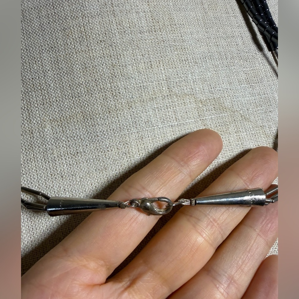 Vintage Multi-Stone Beaded Statement Necklace - image 8